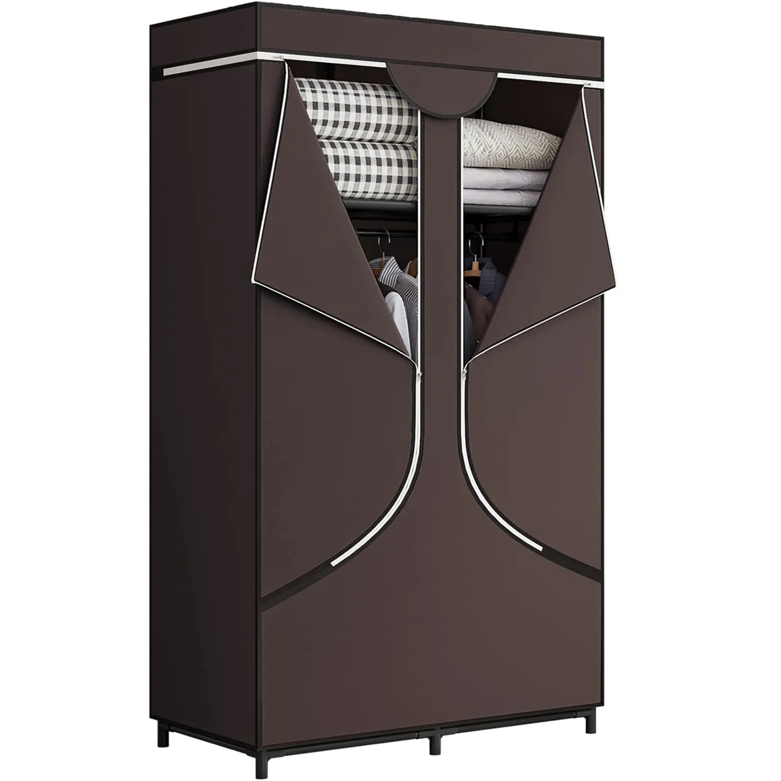 China Wholesale Wardrobe Clothes Organizer Closet Organizer Wardrobe Clothes Storage Shelves