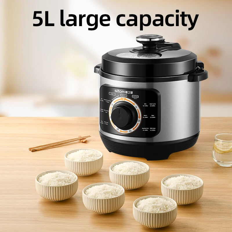 Home Appliance 6L 8L Electrical Multi Cooker Factory Direct Sales Machinery Commercial Pressure Stainless Steel