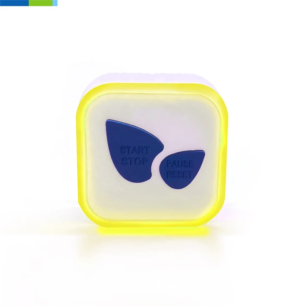 Eco-Friendly Daily Waterproof Timer Novelty Design Plastic Shower Timer Digital Analog Set Time Reminder Kitchen Use Battery