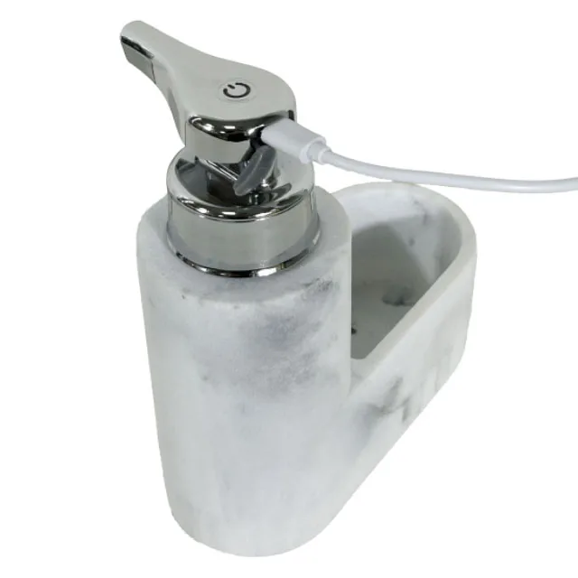 restaurant & hotel supplies epoxy resins dish soap dispenser with sponge holder refillable gel foam dispenser machine