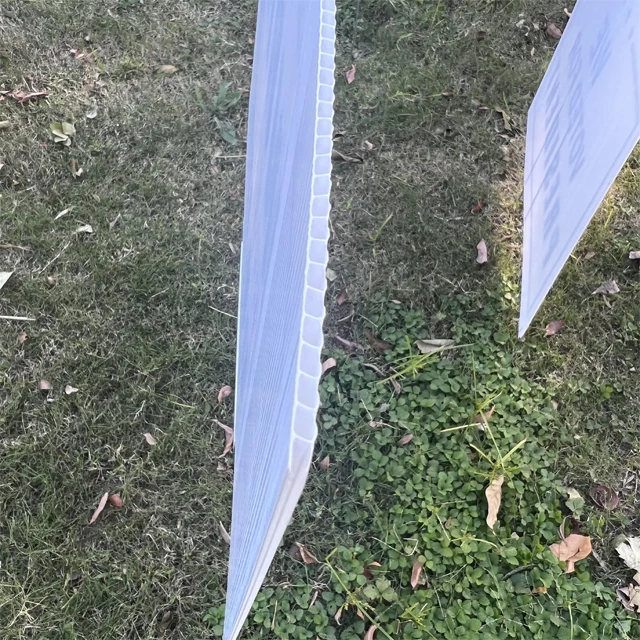 Free Sample PP President Corrugated Plastic Printed Board customized yard sign with stakes and letters