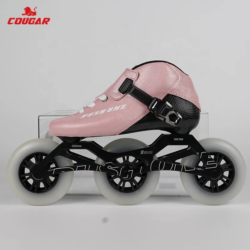 Custom High-End Ultra-Lightweight Carbon Fiber Boot Professional Inline Racing Skates For Long Short Track