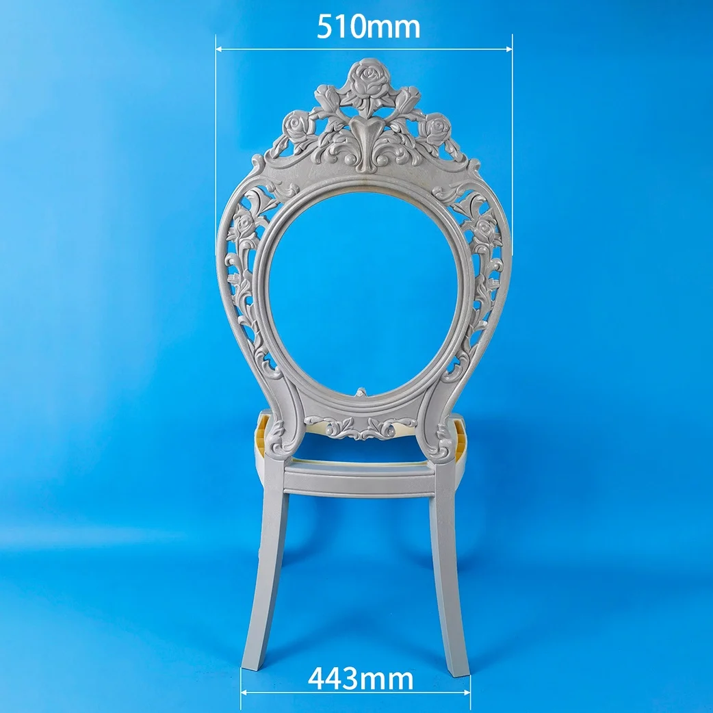 European Abs Plastic Dining Chairs Frame Base Parts Table Set Home Furniture Restaurant Dining Room Kitchen Accessories SY2068