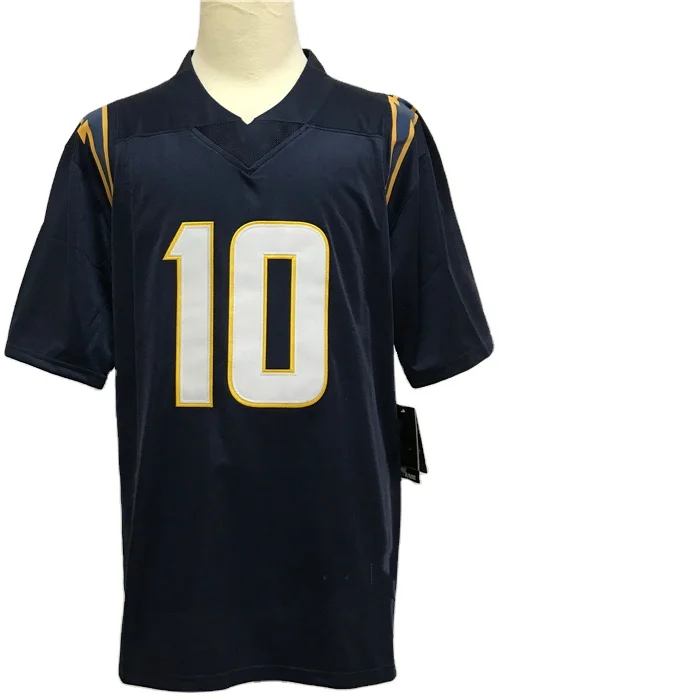 
#10 high quality n F-l football jersey for mens breathable comfortable black color shorts sleeves 