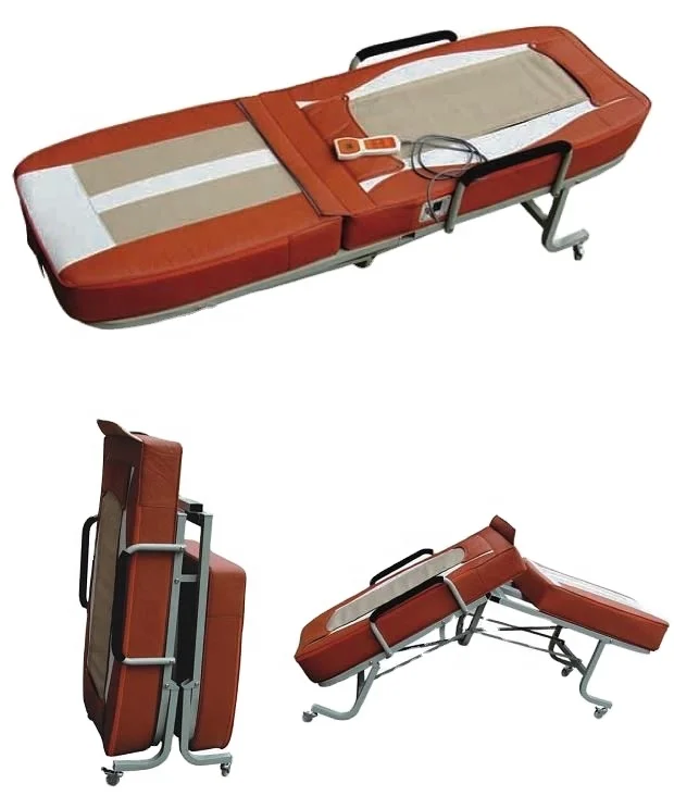 Jade roller thermal therapy foldable frame massage bed