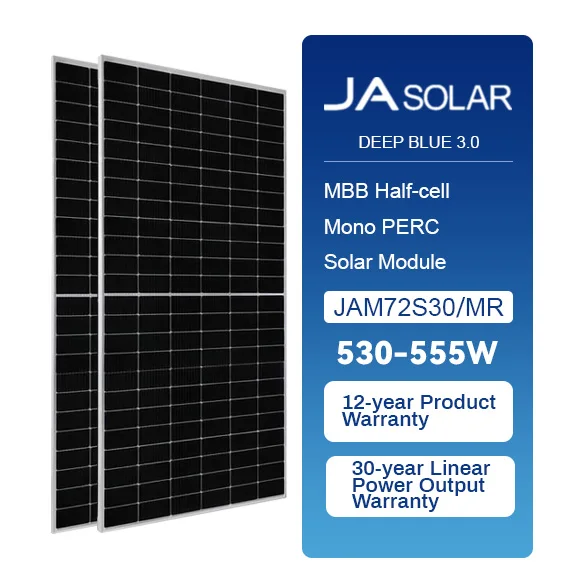 JA Solar Mono  Panels 530W-550W Power Model  For Global Market Use Have Cheaper price