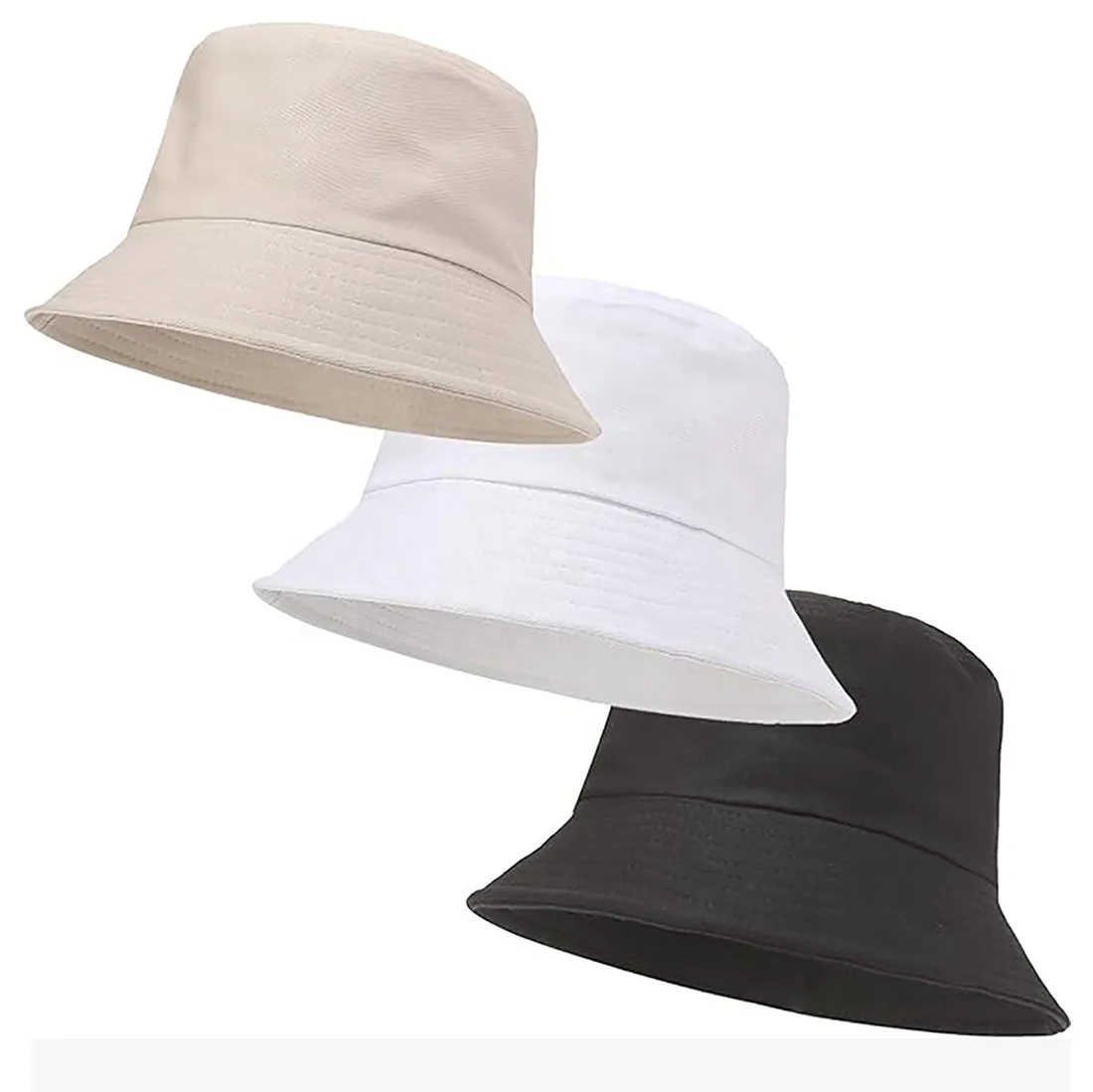 custom customize logo outdoor cotton breathable USA high quality unisex size bucket hats caps for men women with logo