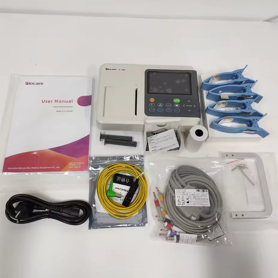 Biocare iE300 3 Channel ECG Machine Digital Holter
