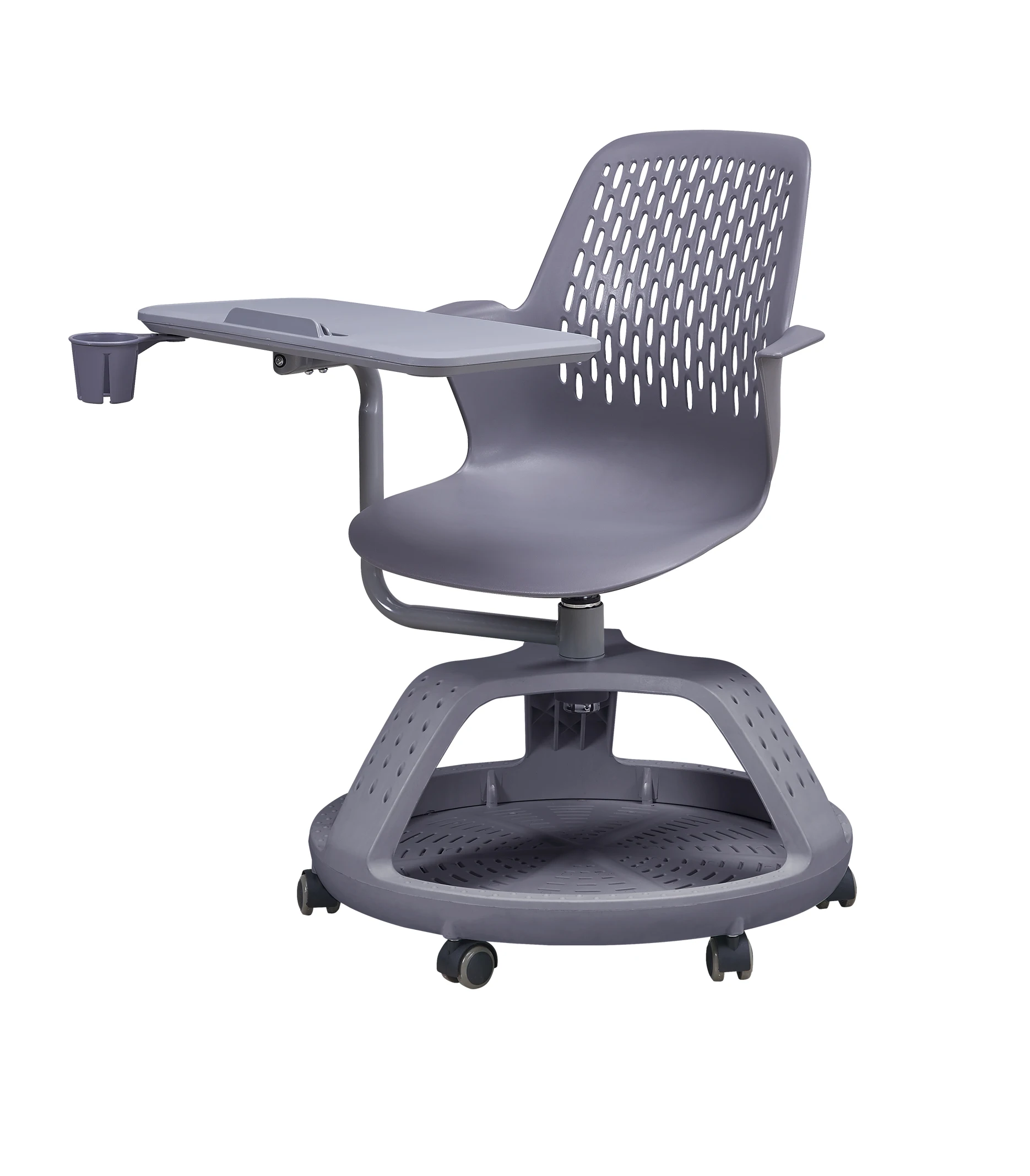 
High Quality Swivel Plastics Study University School Office Furniture Chairs With A Tablet 