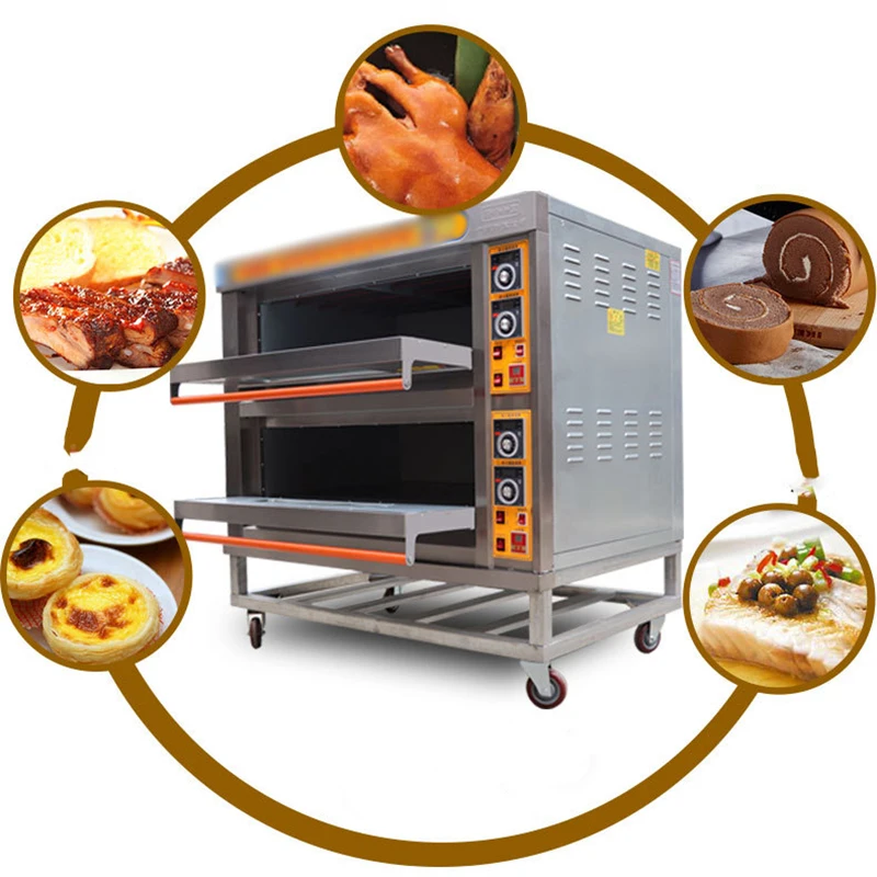 Коммерческая печь для выпечки французского хлеба, электрическая термостатическая Печь Для Выпечки Пиццы