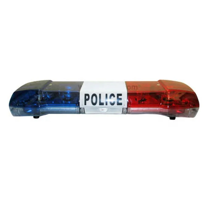 48 inch halogen lamp rotating police warning beacon light bar TBD-GA-6000D