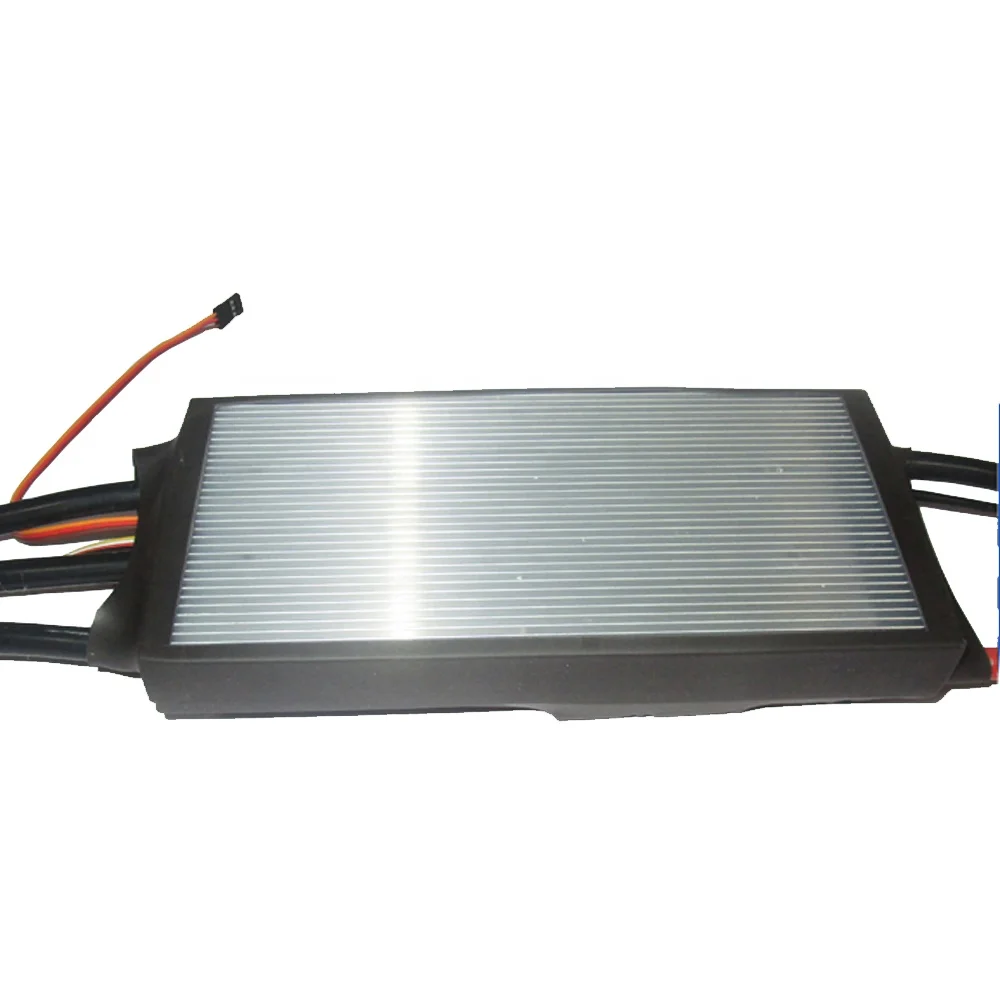 Бесщеточный контроллер двигателя постоянного тока 22S 350A ESC для самолетов с дистанционным управлением программной картой и испытательной коробкой
