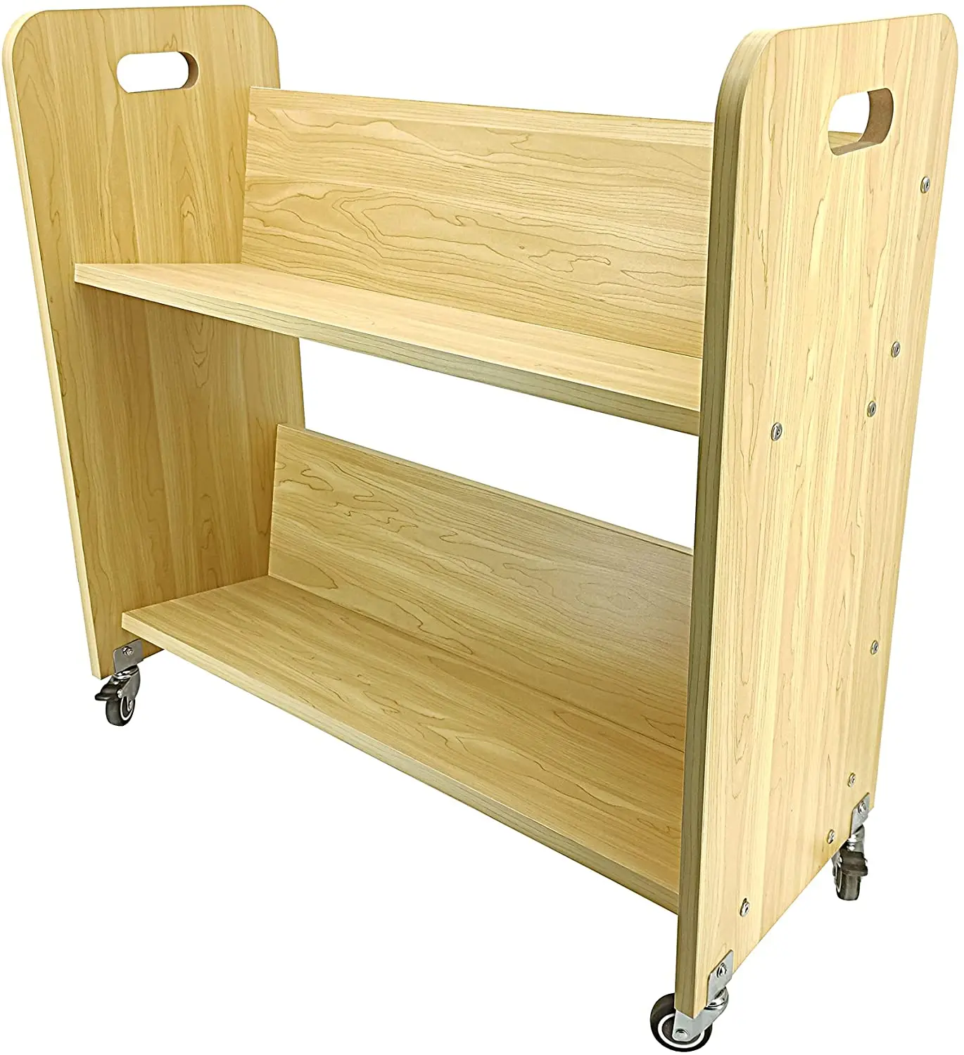 2022 Best Sell Magazine Rack Moving Rolling Storage Cart