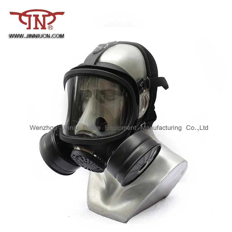 Tactical Protection System Gas escape Mask with Filter Riot control gas mask use with Riot shield