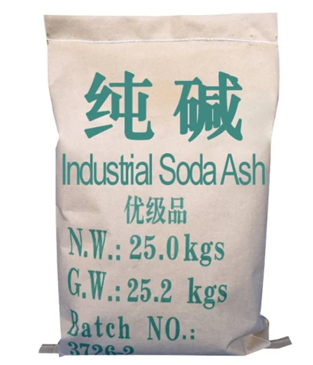 Reasonable price of Industry grade soda ash light&dense from China factory
