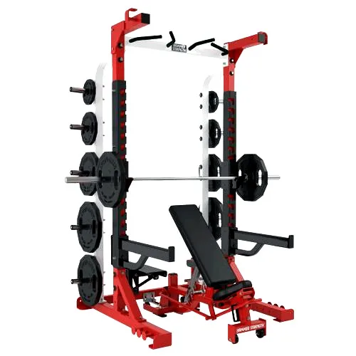 
Wholesale Professional Hammer Strength Half Rack Squat Rack Power Rack For Gym 