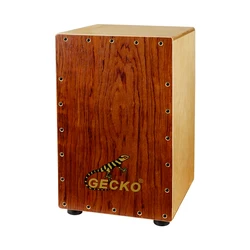 2021 Gecko CL10BA Percussion Musical Instrument Cajon Box Drum Nature Color Musical Percussion Cajon Drum Set