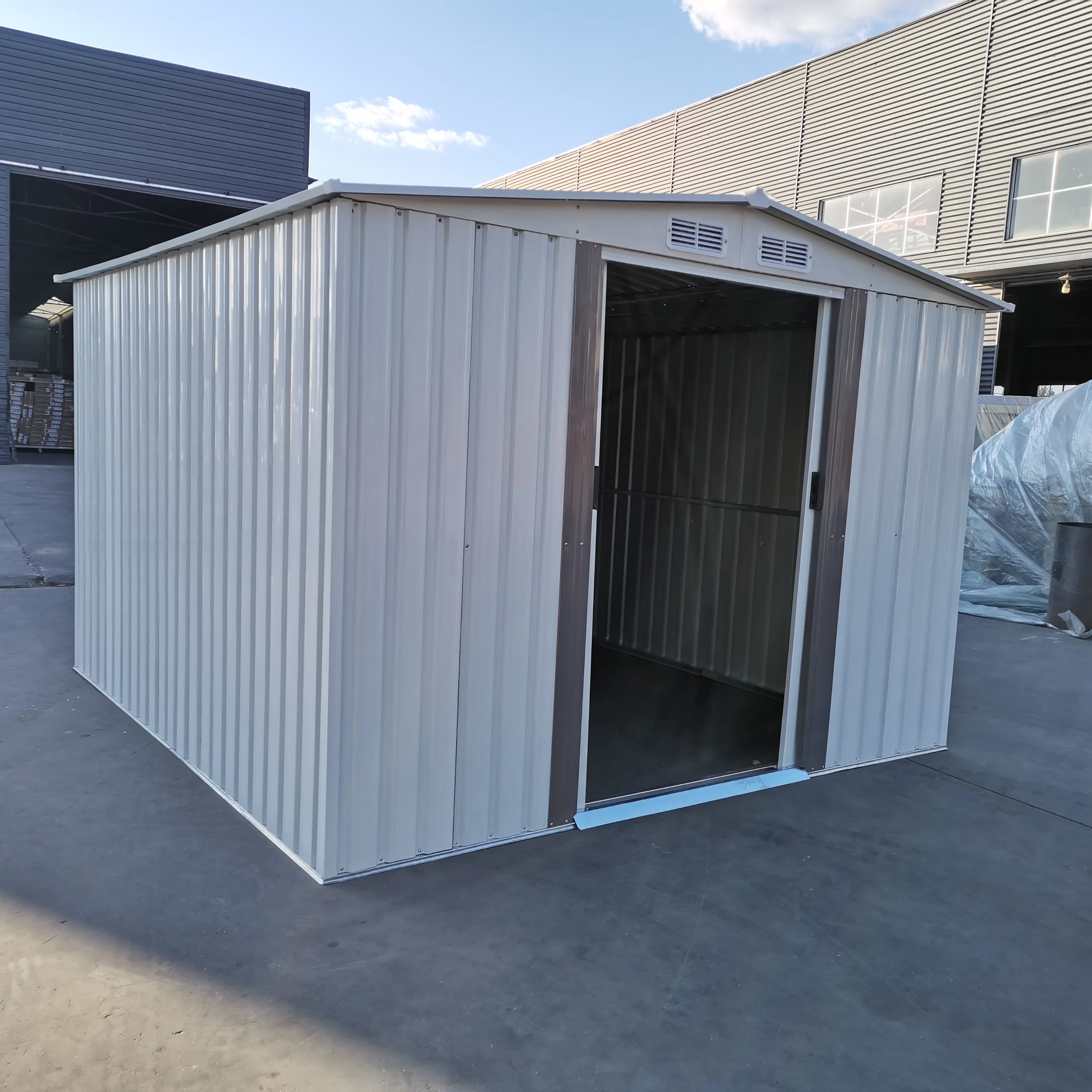 beach hut garden tool shed