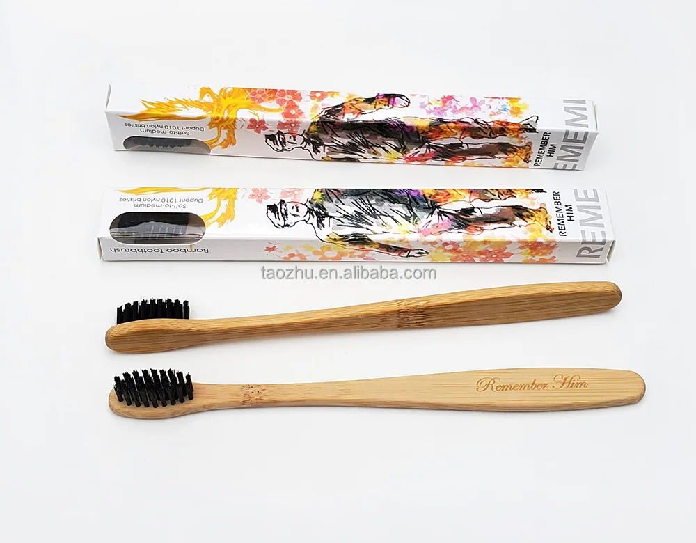 Meaningful Gift Remember Him Extra Smooth Bamboo Toothbrush