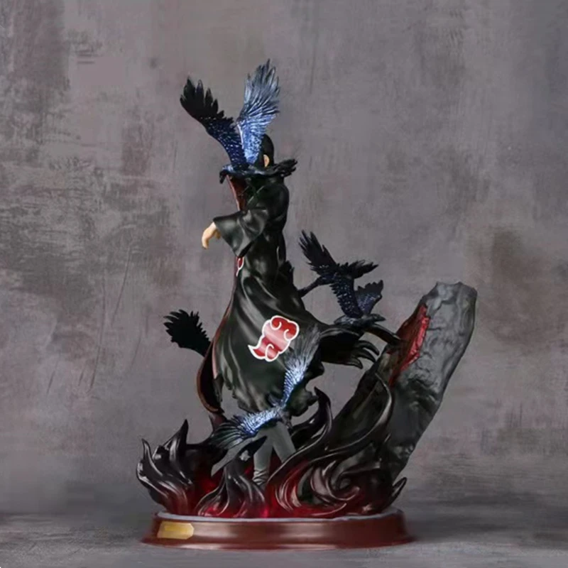 Hot Selling Statue Model Toys Uchiha Itachi 28Cm/11In Narutos Anime Action Figure