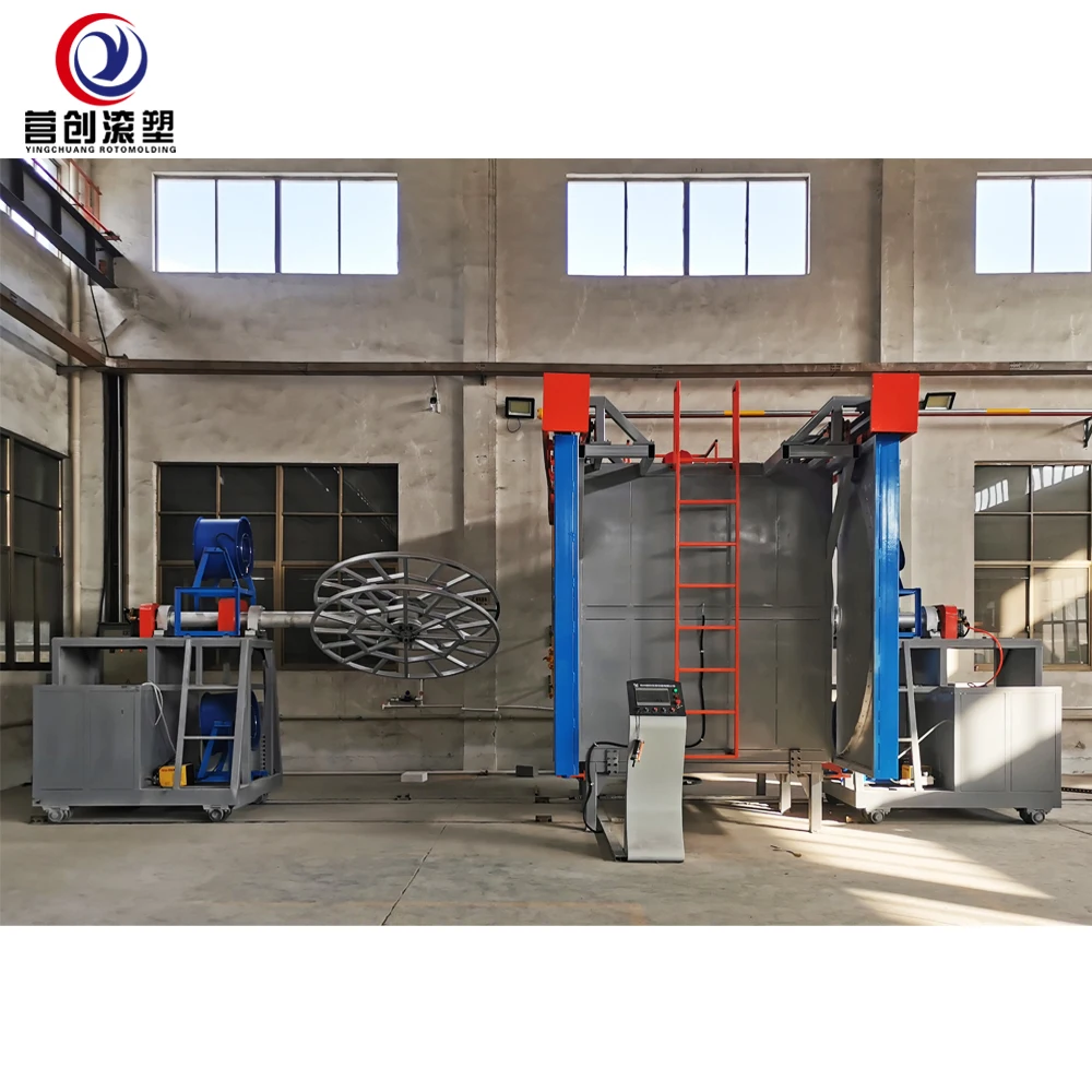 Factory price high quality rotomolfding machine two arms shuttle rotomoulding machine with CE certification