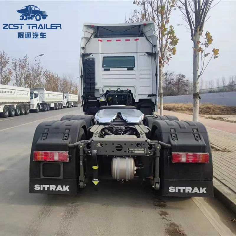 371hp diesel 2016 mode 6x4l 10 wheels sinotruck howo used tractor truck head