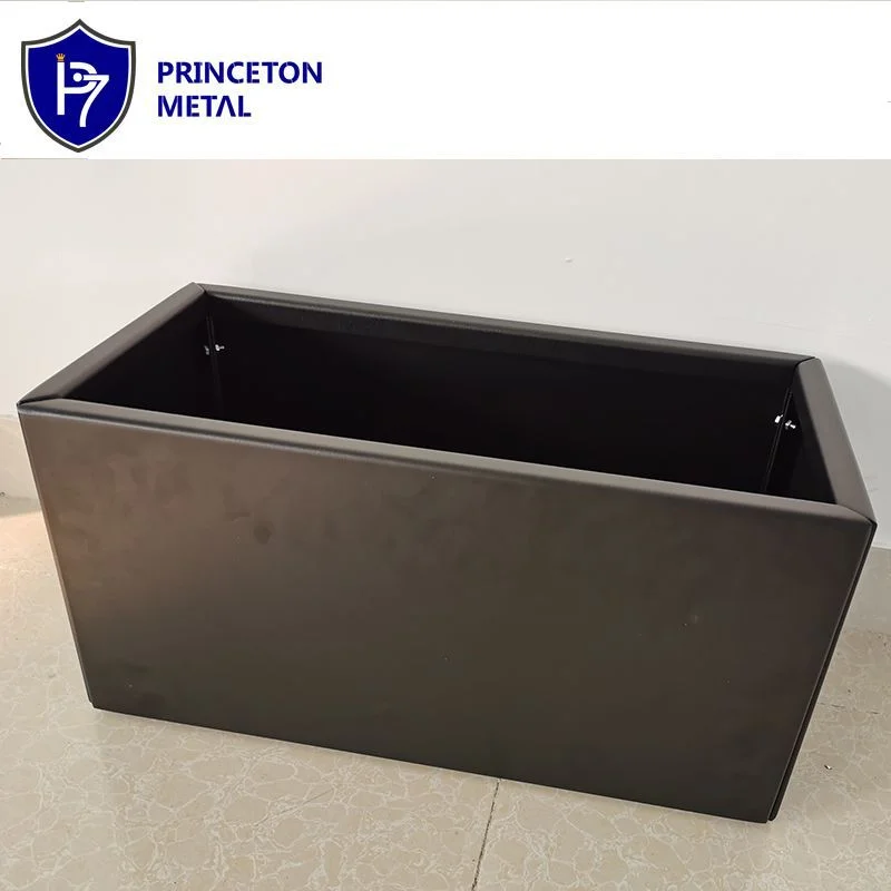 outdoor aluminum raised garden bed Customized commercial Aluminum planter box for distributor reseller