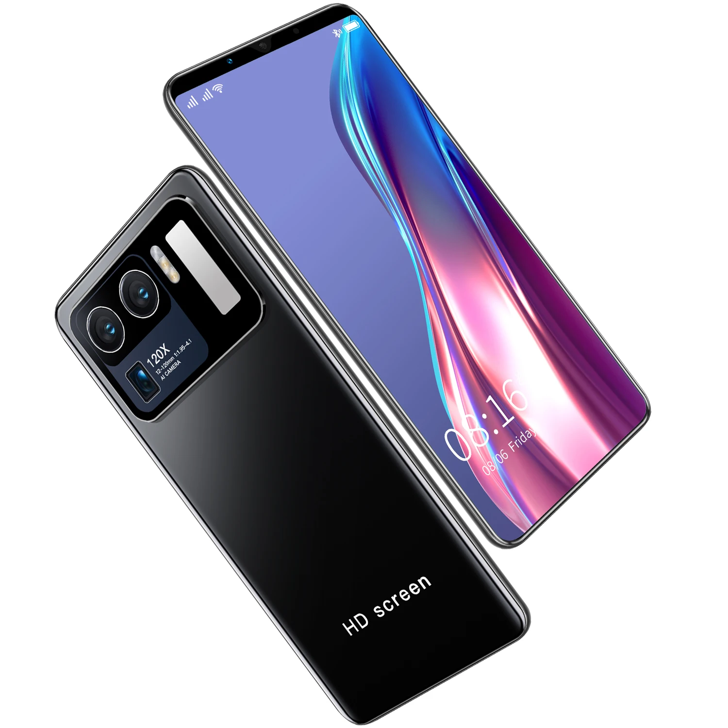Высококачественные M12 U1tra 6 38 дюйма 5000 мАч 5g смартфоны низкая цена 12 Гб + 512 ГБ синие телефоны разблокированный мобильный