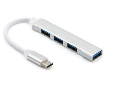 USB C концентратор 3,0 Type C 3,1 4 порта мульти разветвитель адаптер OTG для ПК компьютерные аксессуары