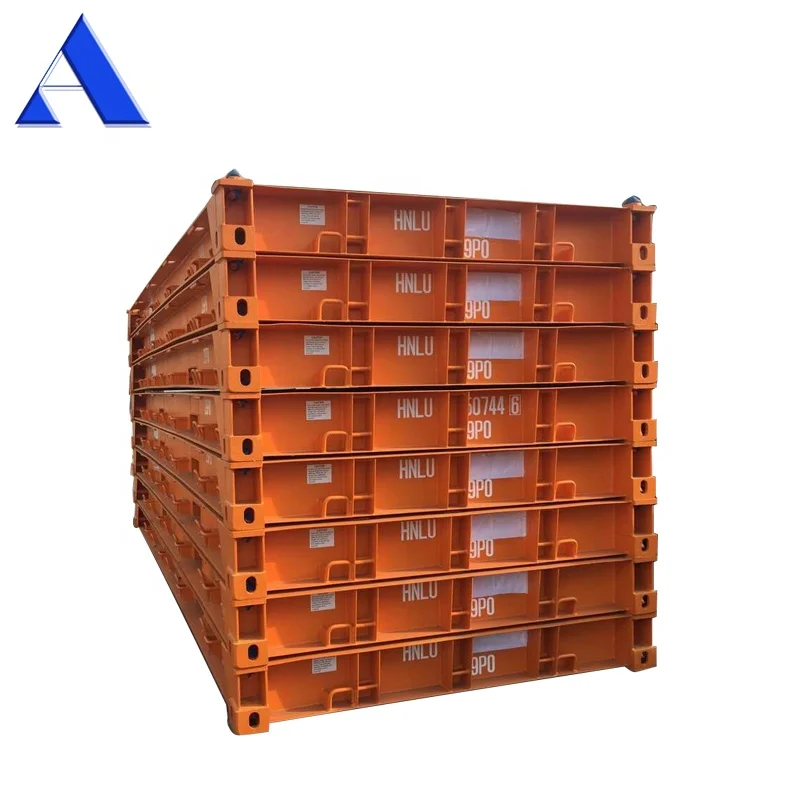Easy Lock Wood Floor or Steel Floor 20ft Platform Container