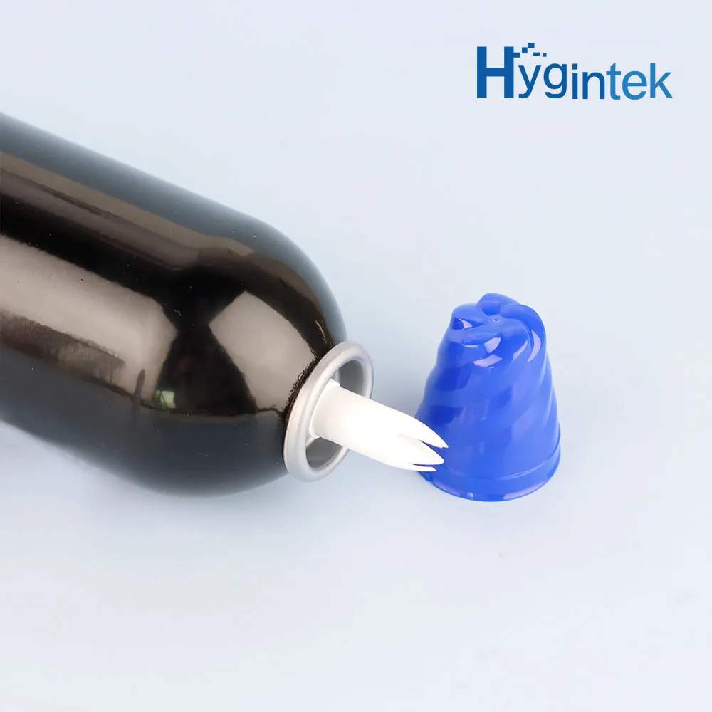 Hot sale Custom Empty Aluminum Aerosol Spray Can with Valve Cream Valve Accessories