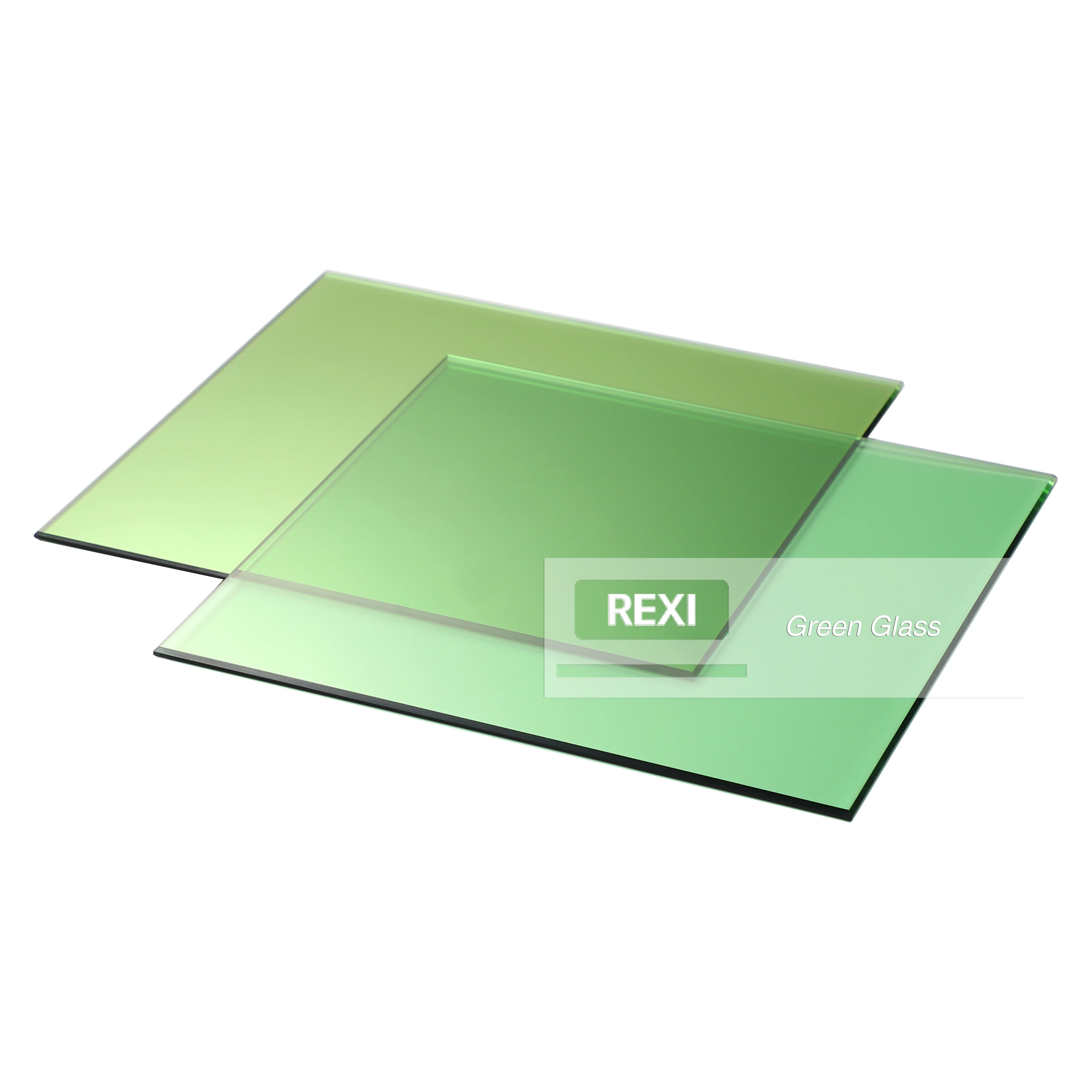 French Dark F Light Green Glass tinted reflective float  green glass price factory supplier manufacturer 4mm 5mm  6mm 8mm 10mm