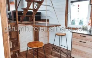 GUOSE custom prefeb mobile home Camping tiny trailer house on wheels