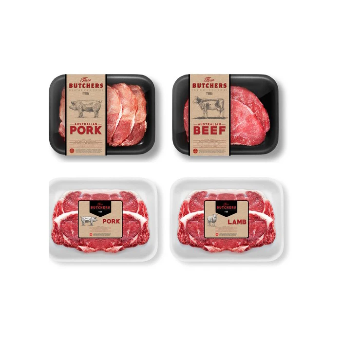 beef frozen label