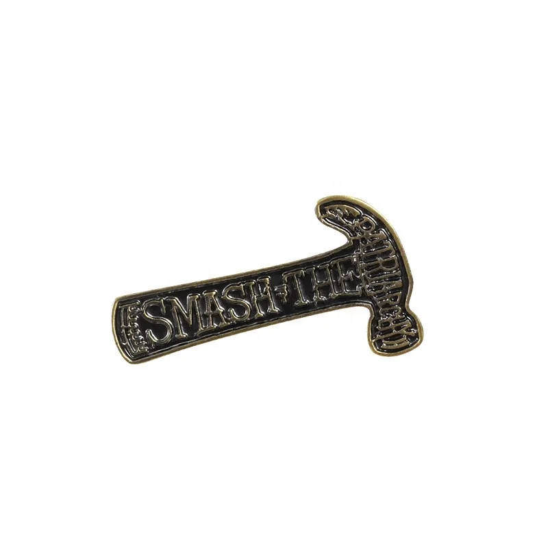 
Halloween brooch punk style badge hammer rose flower guitar corsage pumpkin badge brooch pin 