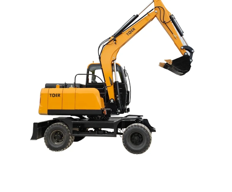 2022Tder New Excavator Compaction Wheel 7ton Bucket Wheel Excavator Machine for Sale