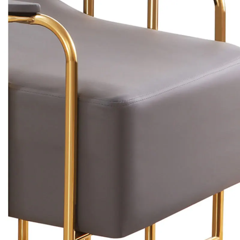 Grey Hair Washing Chair Semi-Recumbent Shampoo Bed Salon Styling Chairs Equipment Furniture