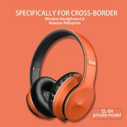 Factory custom branded noise cancelling wireless studio headphones bt v5.0 unique head set over-ear headphones