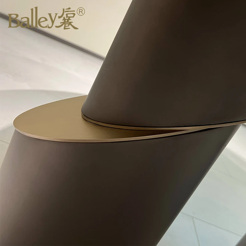 Italian Model Dining Table in Dining Room Furniture Modern Extension High Gloss Luxury Marble White Kitchen OEM