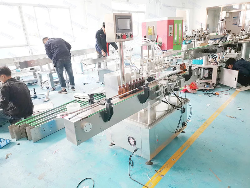 BENPACK B520FT Automatic Spout Pouch Bag Soy Milk Coffee Powder Starch and flour Filling Sealing Package Machine