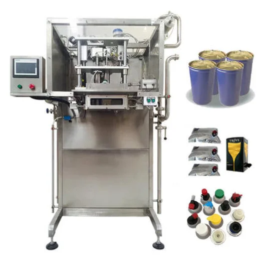 KINGWISH  full automatic single head BIB filling machine for jam paste puree 5L 10L 20L etc