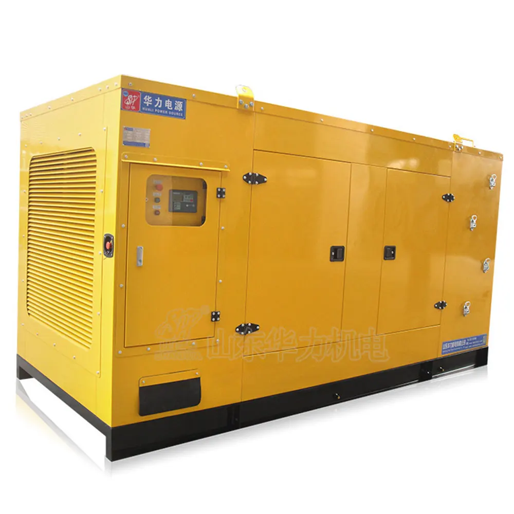 Manufactory Weichai Engine Single/Three Phase Low Rpm Alternator 250 Kva 200 Kw Silent Diesel Engine Generator With Ats