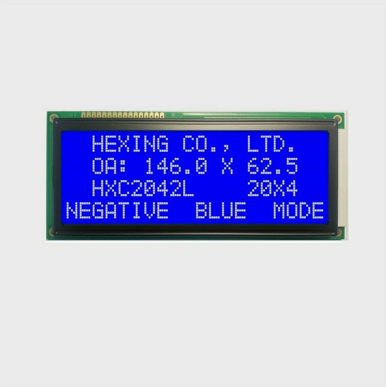 Cob 2004a Blue Screen Russian 20x4 Display Pinout Panel 2004 Outside 5.1 Inch Stn Type Lcd Module