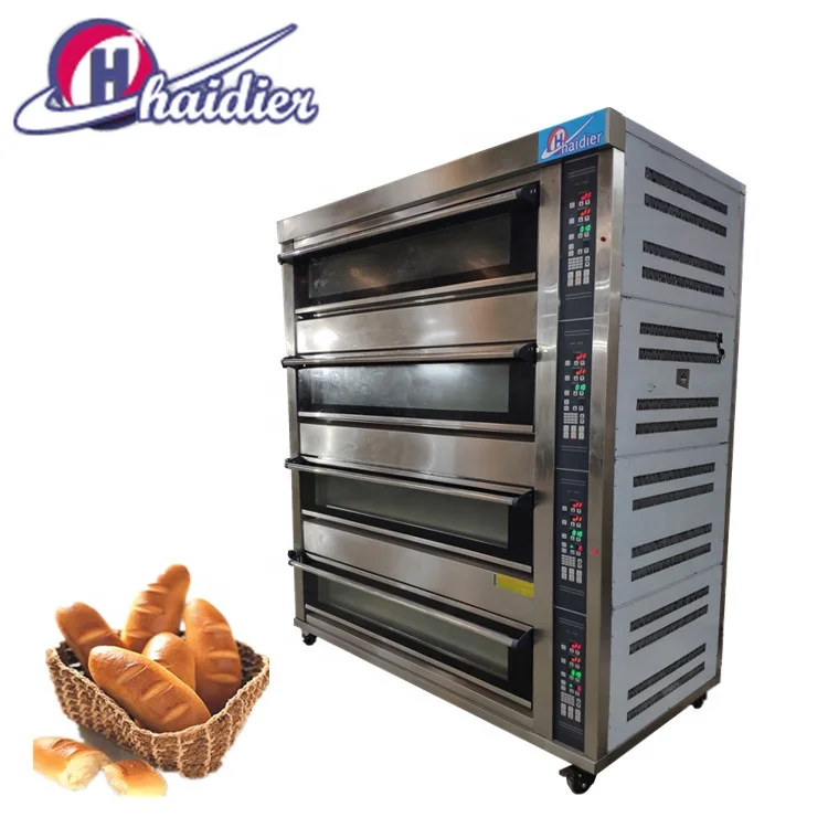 
Haidier deck stone plate 3 deck 9 trays oven/ deck pizza ovens bakers pride gas 