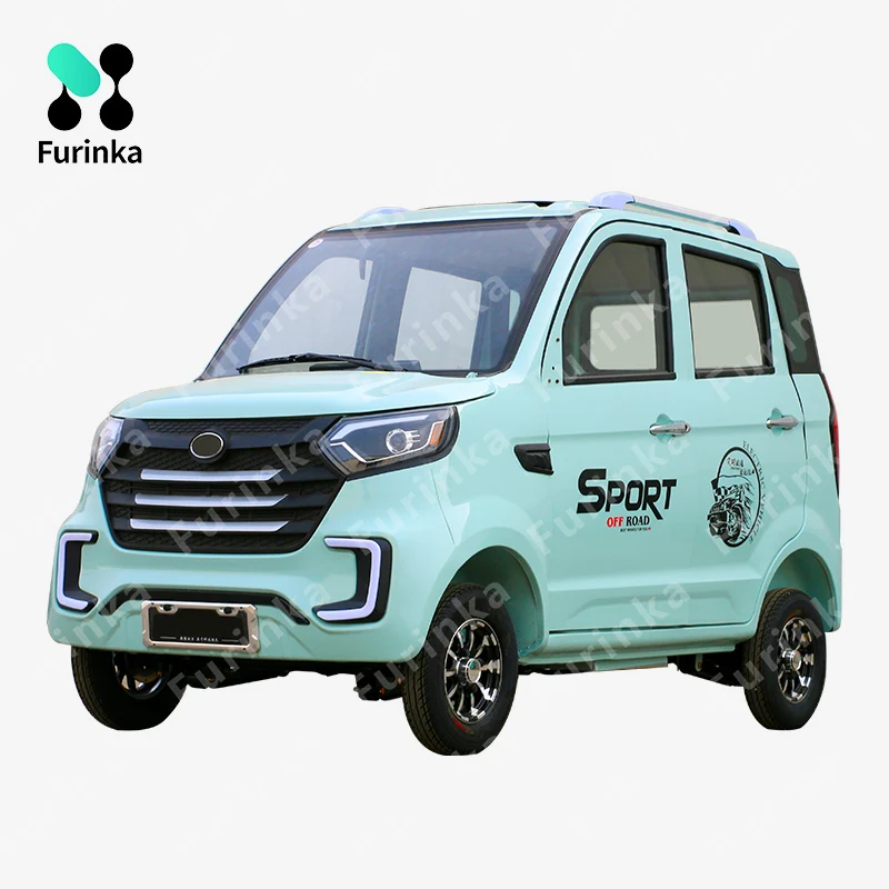 2024 Mini 4 Wheel Cheap Price China 4 Seats Electric Scooter With Air Condition Electric Car Mini Electric Car