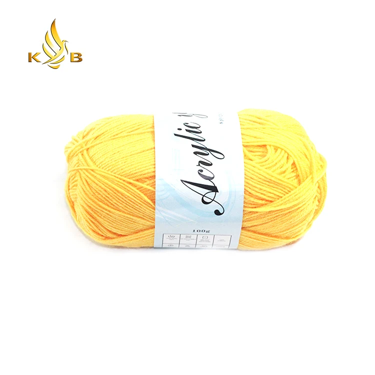 100% acrylic yarn 2/32 with comfortable feeling