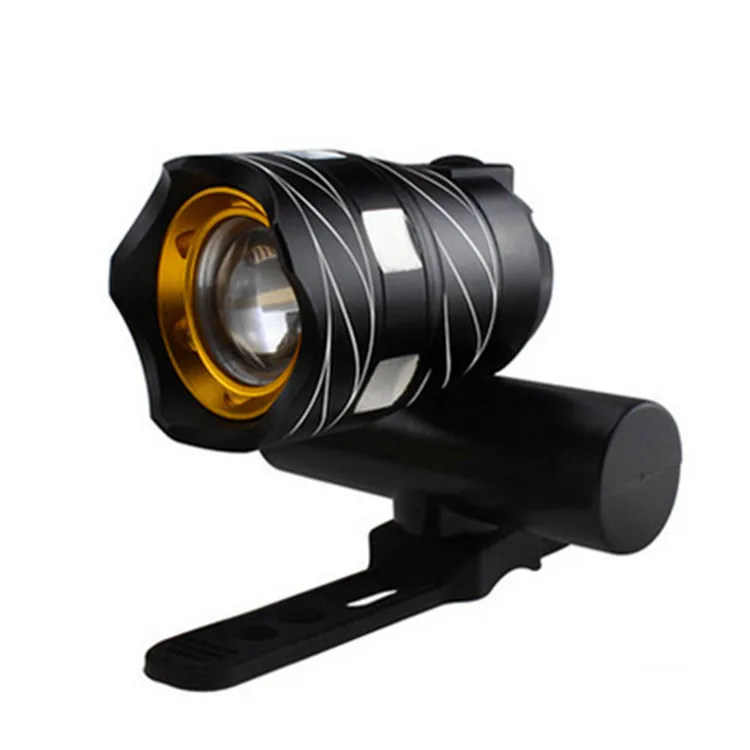 T6 bicycle headlight night riding glare flashlight mountain bike USB charging car headlight long-range bicycle accessories
