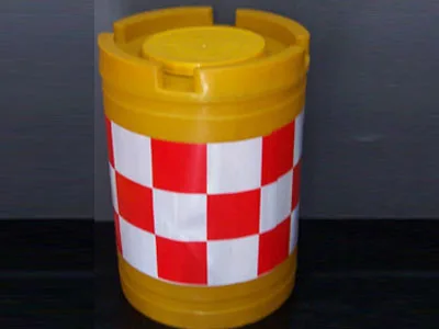 High Quality Road Safety Plastic Traffic Barrel Car Park Barrier Crash Traffic Drum