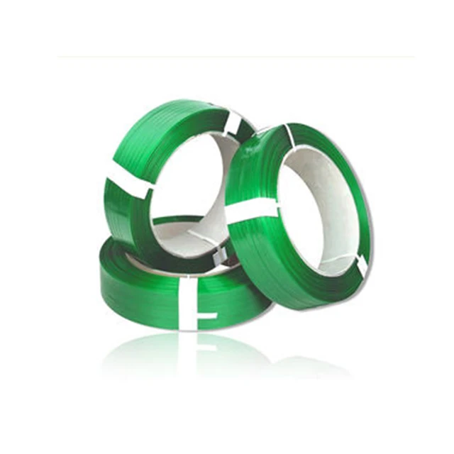 Customization Green Embossed Pallet Packing Strapping Plastic Pet Strap Belt