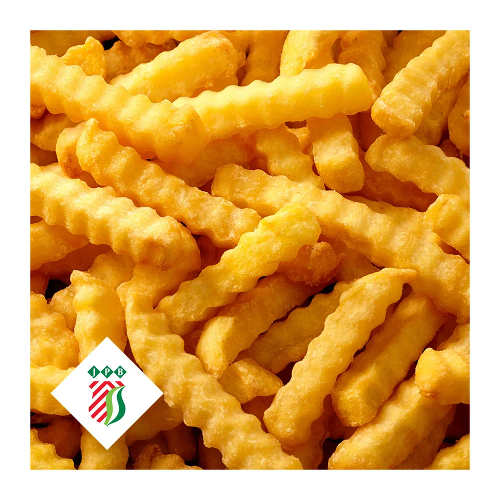 Frozen french fries potato chips IQF for wholesale 1kg / 2.5kg bags Crinkle cut private label premium quality